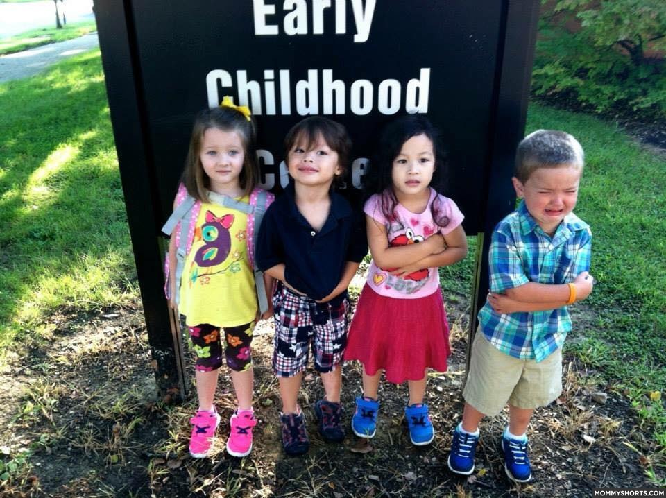 41 Ways a First Day of School Photo Can Go Wrong